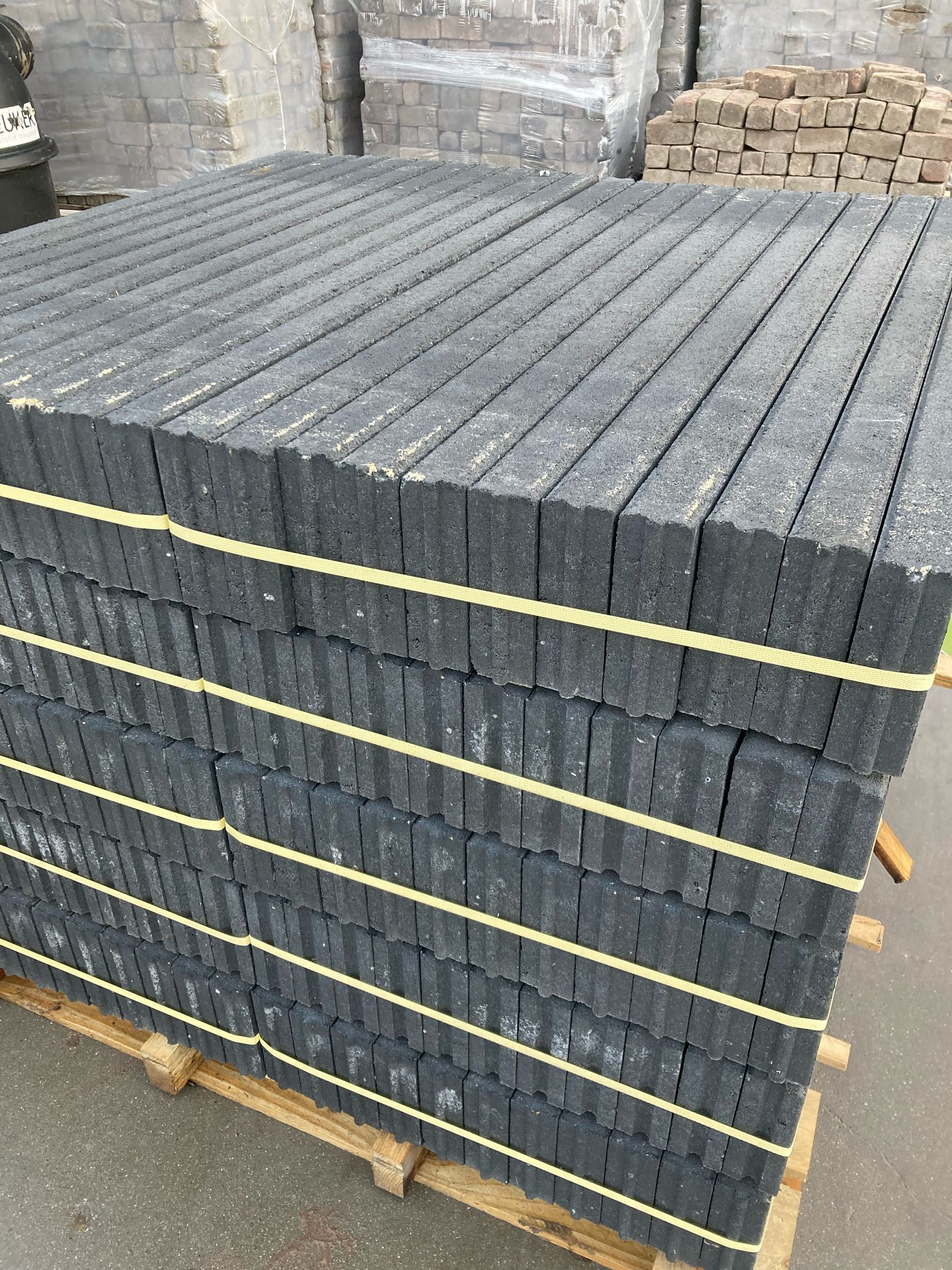 Opsluitbanden 5x15x100cm zwart (P142) - Afbeelding 2