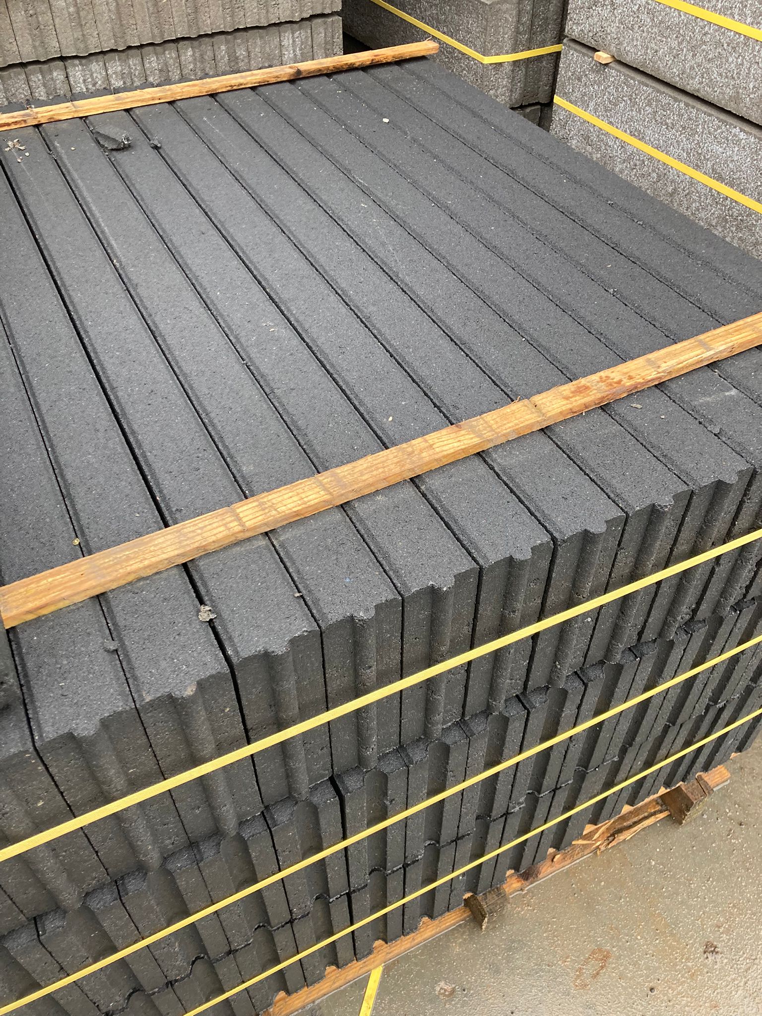 Opsluitbanden 6x20x100cm zwart (P143) - Afbeelding 3