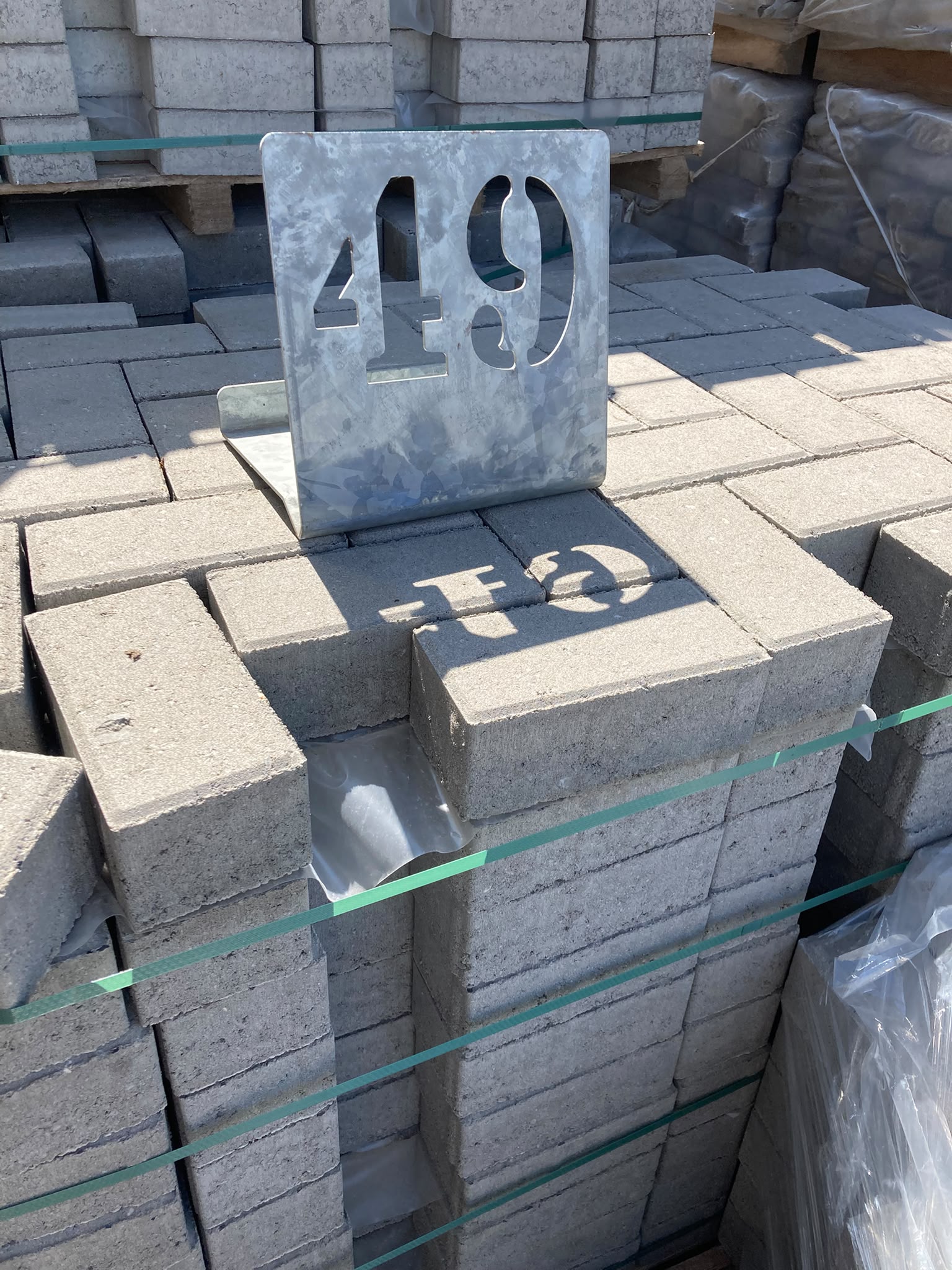 BKK / Betonklinker grijs nieuw (P49) - Afbeelding 5